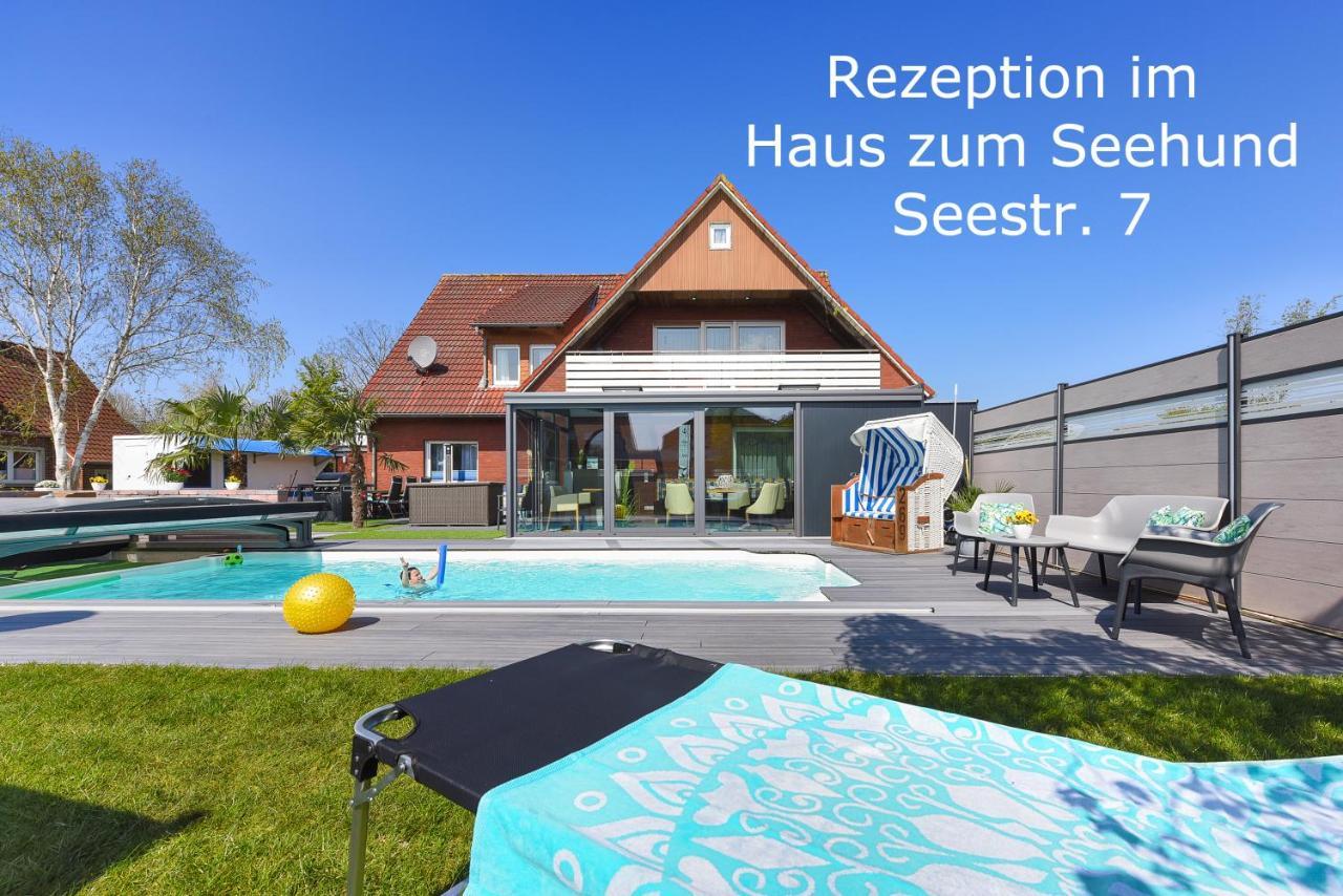 Haus Zur Moewe Mit Fruehstuecksoption Apartment Bensersiel Exterior photo